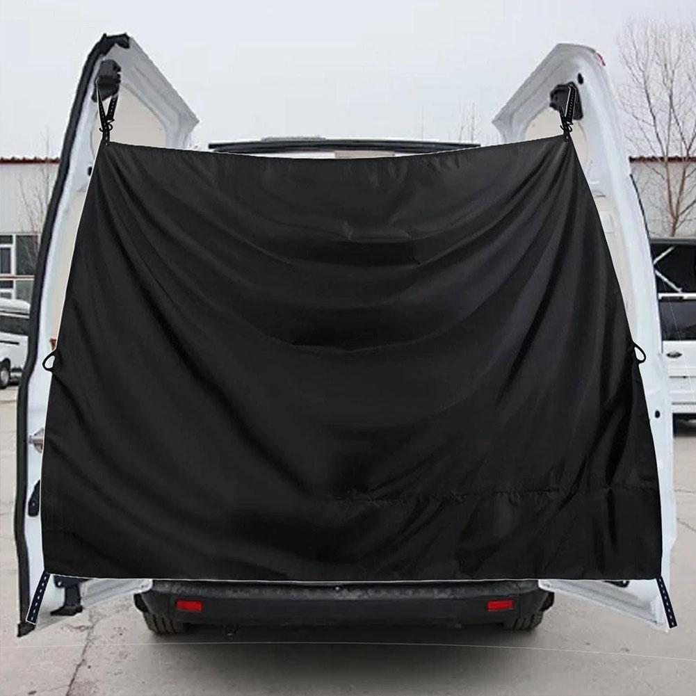 Curtain Curtain - 車のプライバシーシェードカバー バンの後部ドアカーテン 車の仕切りカーテン オックスフォード生地 RV、SUV、トラック、ビジネスカー用