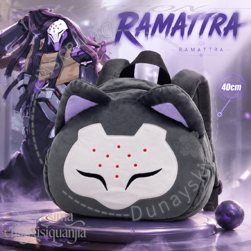 Throw Pillow - RAMATTRA ファンアート アニメ 面白いビッグフェイスバッグ スローピロー ソファ