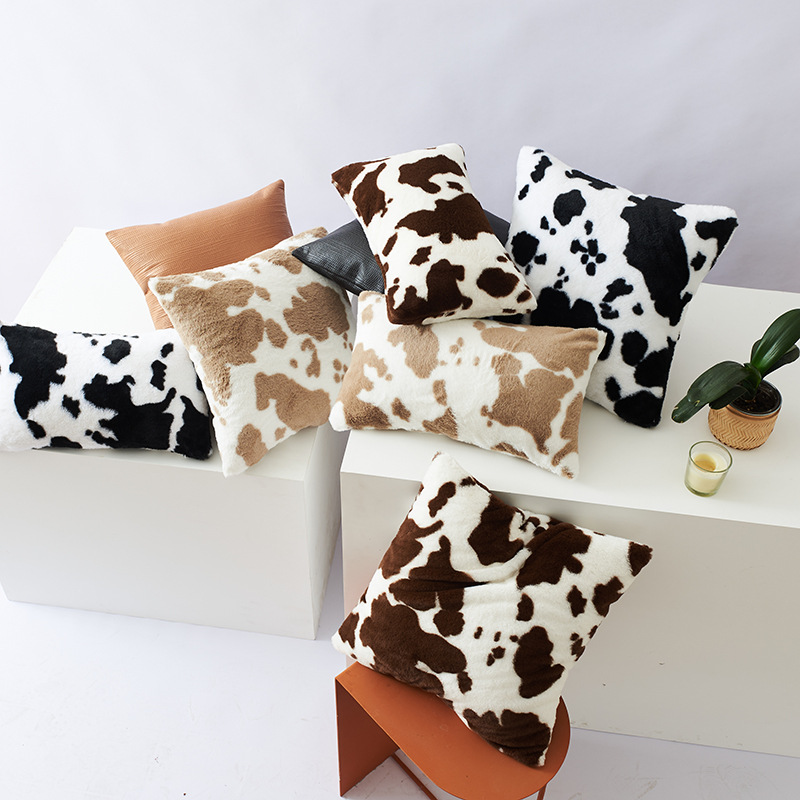 Throw Pillow - 柔らかい素材の装飾用クッションカバー。正方形のクッションケースで、洗濯可能。ソファ、寝室、家庭のインテリアに最適。
