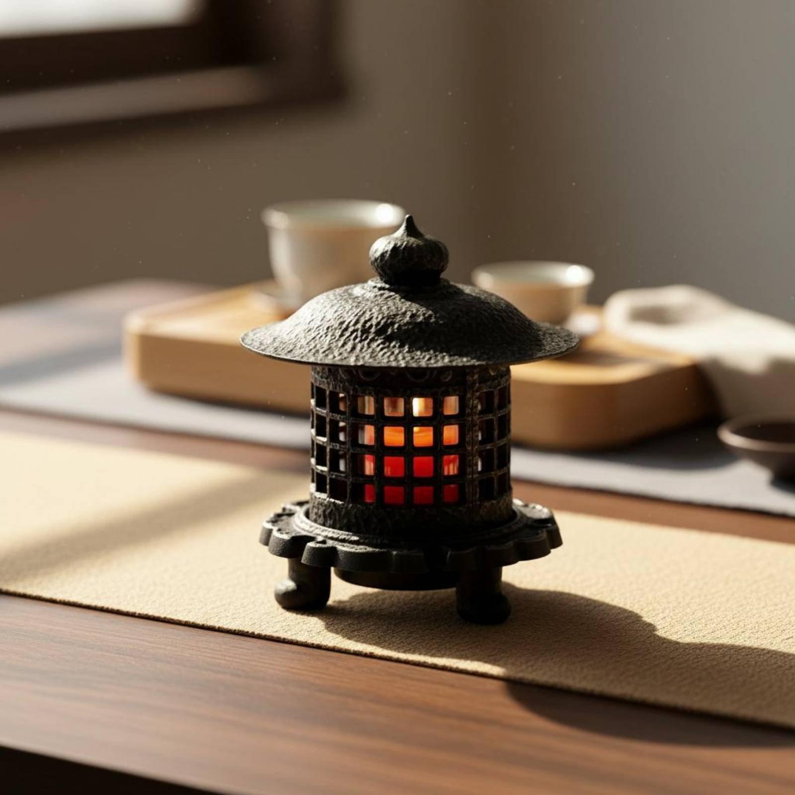 エレガントな鋳鉄製ランタンキャンドルスティックキャンドルホル - Candle Holder Decor のレビューと価格