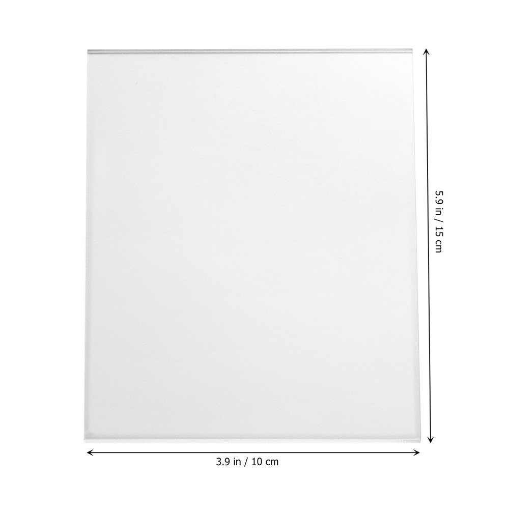 10枚入り アクリル板 透明パネル 耐久性のあるクリアボード - Picture Frame のレビューと価格