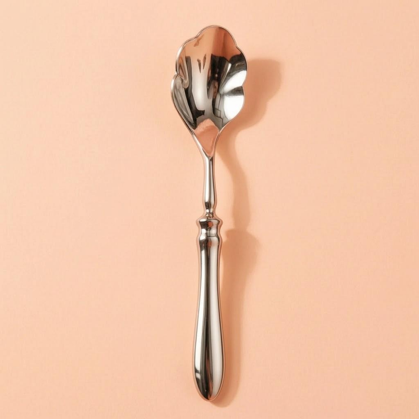 スカラップ型スープスプーン装飾ハンドル貝殻型スプーン食器耐腐 - Decorative Mirror のレビューと価格