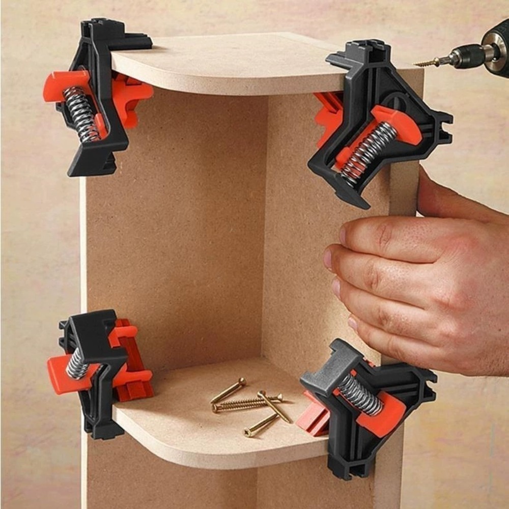 4個 90 °   直角クランプ固定クリップ額縁コーナークラ - Picture Frame のレビューと価格