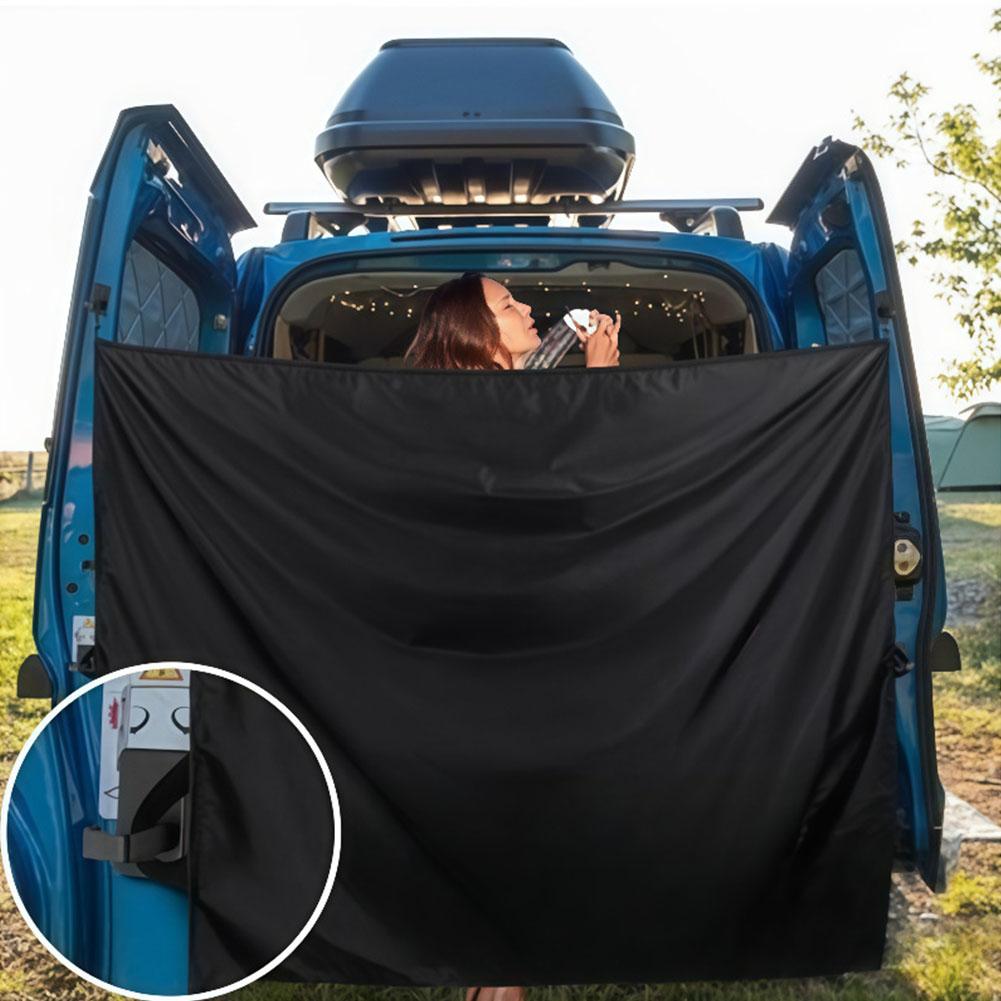 車のプライバシーシェードカバー バンの後部ドアカーテン 車の - Curtain Curtain のレビューと価格