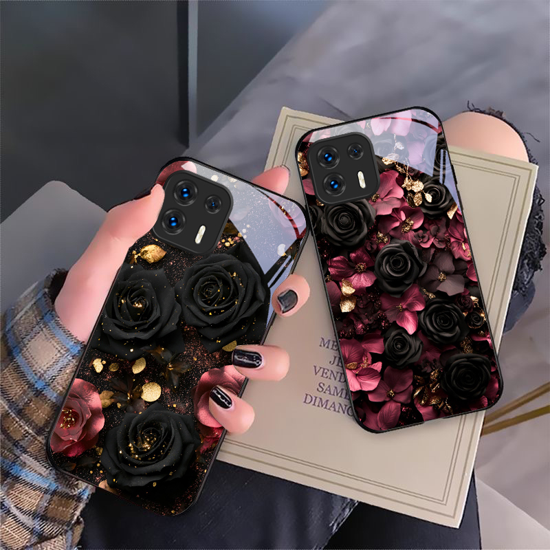ワインレッドの花びら Motorola Moto G14 2 - Vase Decor のレビューと価格