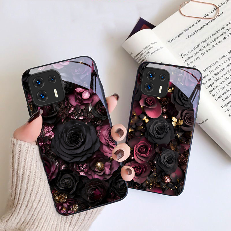 ワインレッドの花びら Motorola Moto G14 2 - Vase Decor のレビューと価格