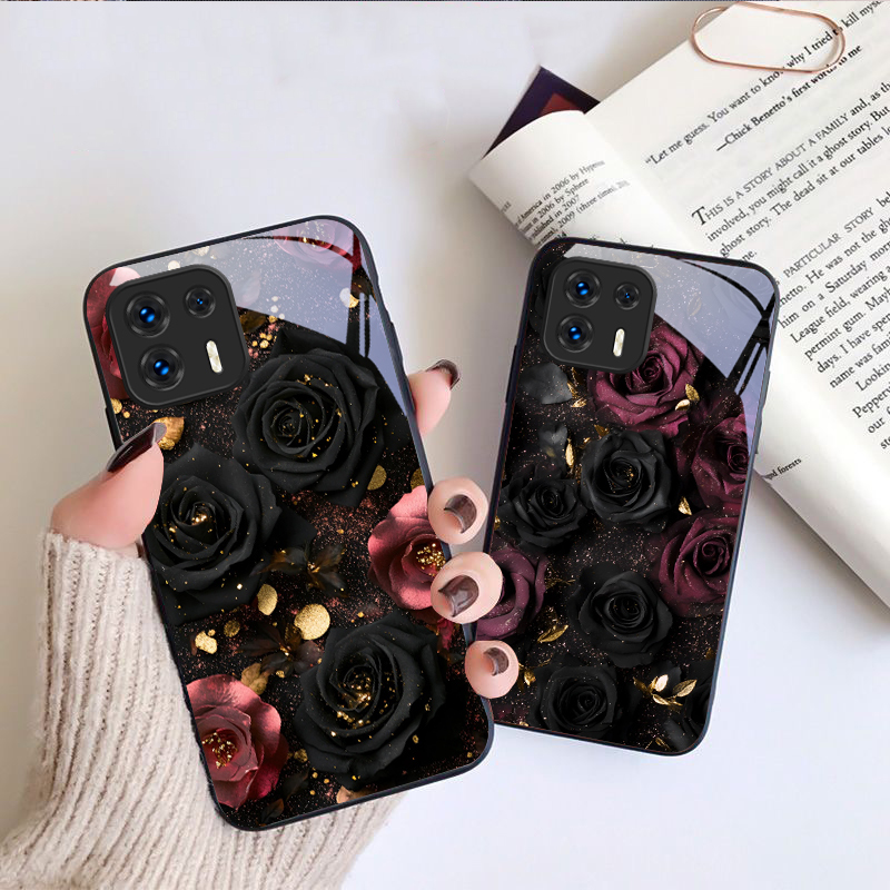 ワインレッドの花びら Motorola Moto G14 2 - Vase Decor のレビューと価格