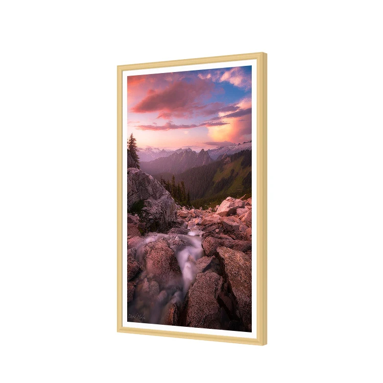 木製フレームの芸術的な絵画、最高のフォトフレーム、デジタルW - Picture Frame のレビューと価格
