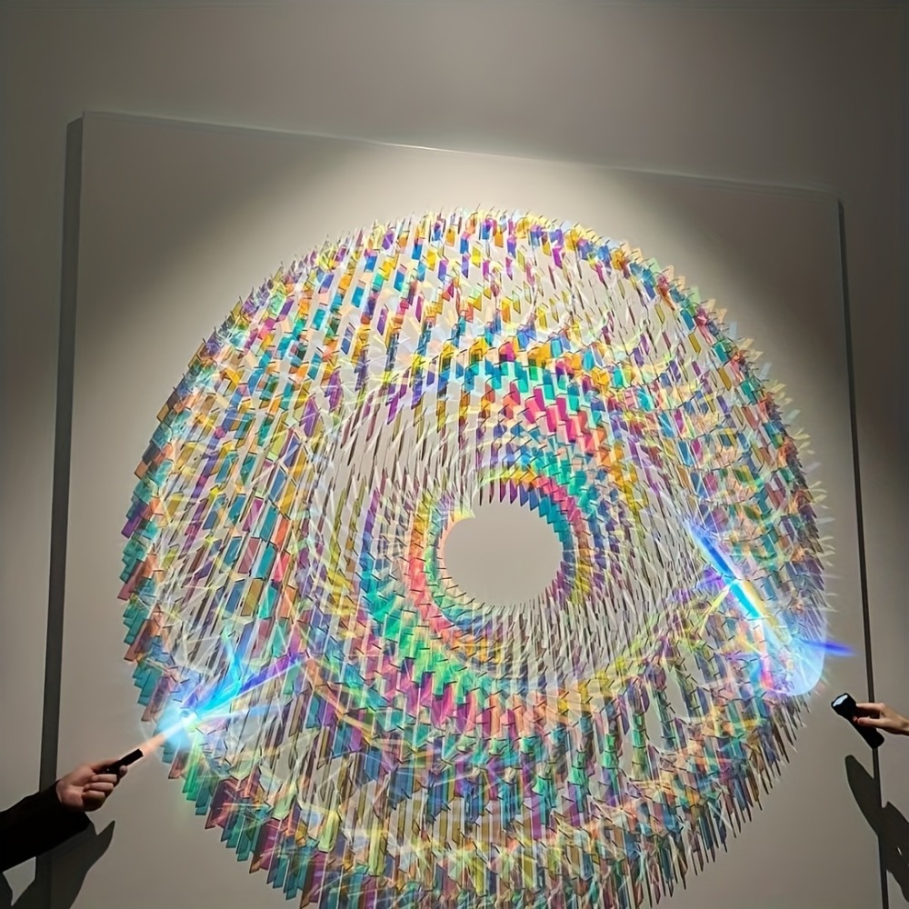 虹色アクリルミラータイル 30x30mm レインボースクエア - Decorative Mirror のレビューと価格