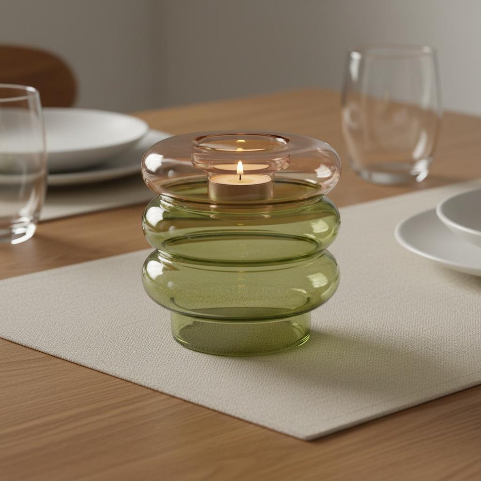 花瓶キャンドルホルダー装飾センターピース円形ガラス花瓶家の装 - Candle Holder Decor のレビューと価格