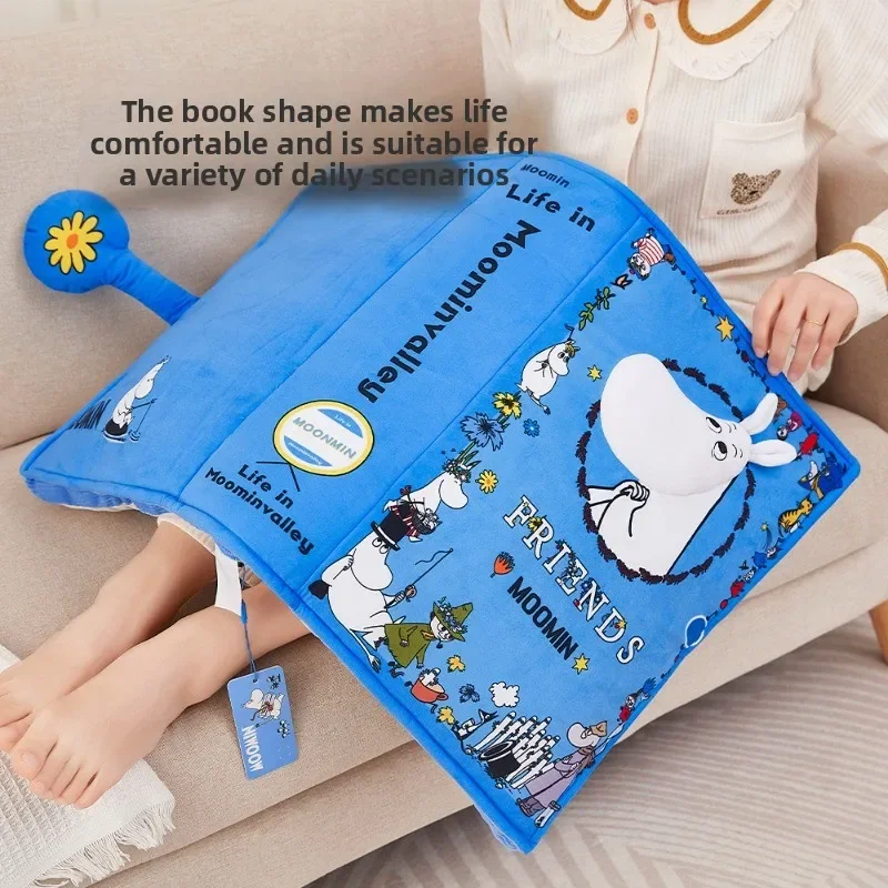 M-ムーミンズのかわいいカートゥーン柄のソファ用クッション。 - Throw Pillow のレビューと価格