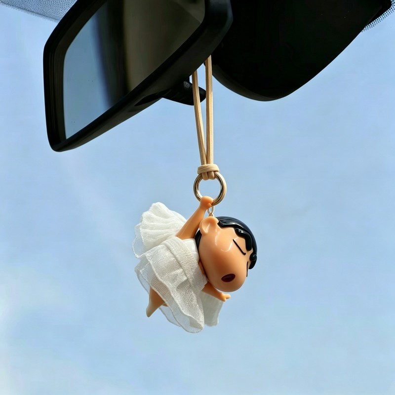 クレヨンしんちゃん エンジェルバレエ ミニカーバックミラー吊 - Decorative Mirror のレビューと価格