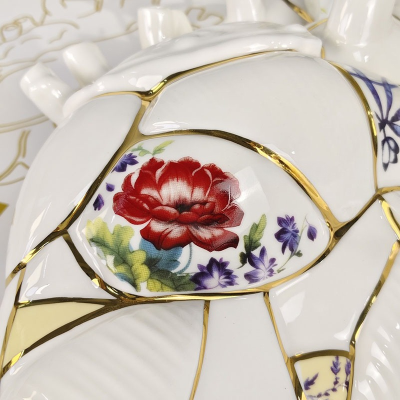 ハート型の花瓶 リビングルームのワインキャビネット テレビ台 - Vase Decor のレビューと価格