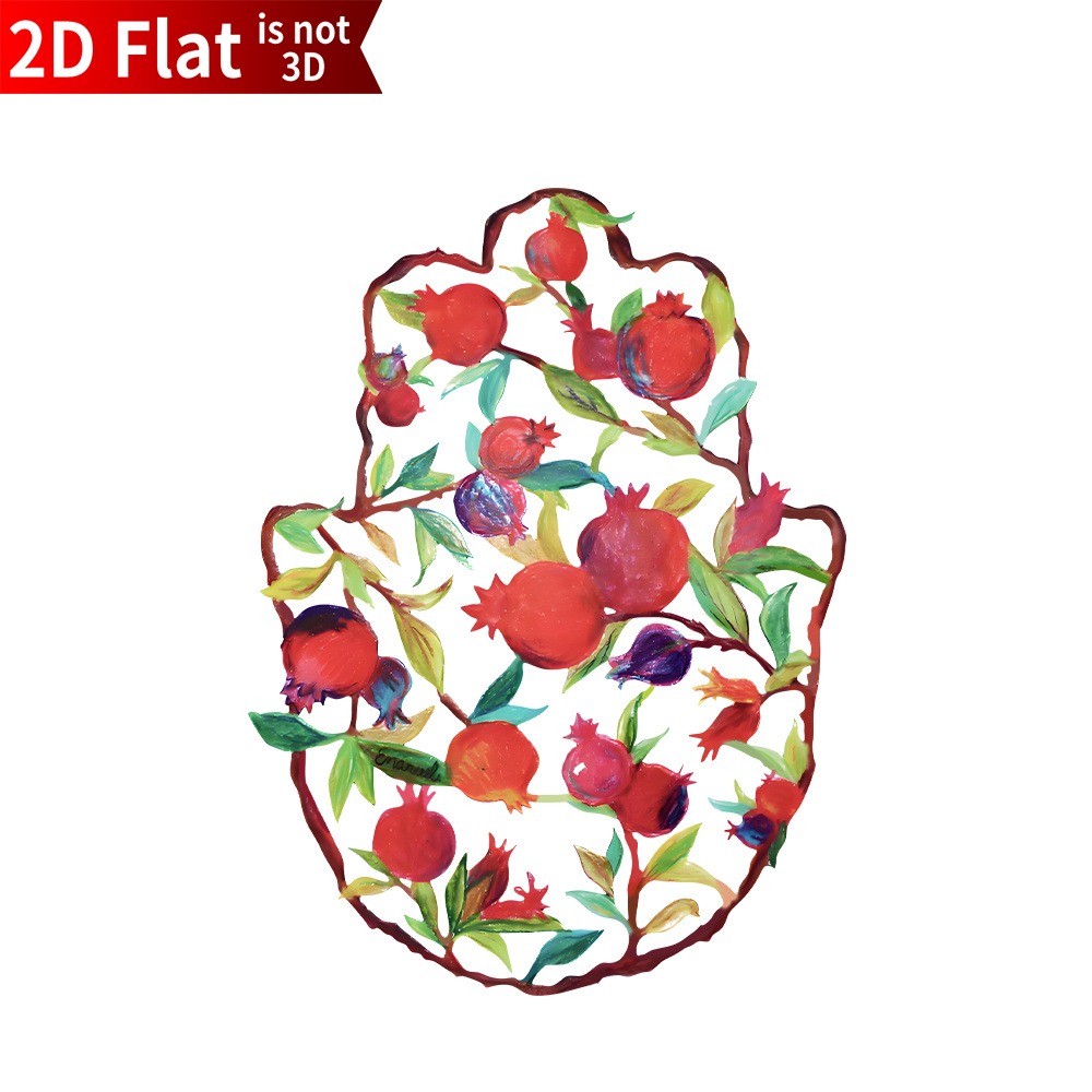 CIFBUY ハムサ メタル製壁飾り、魔除けの目模様と花のモ - Wall Art のレビューと価格