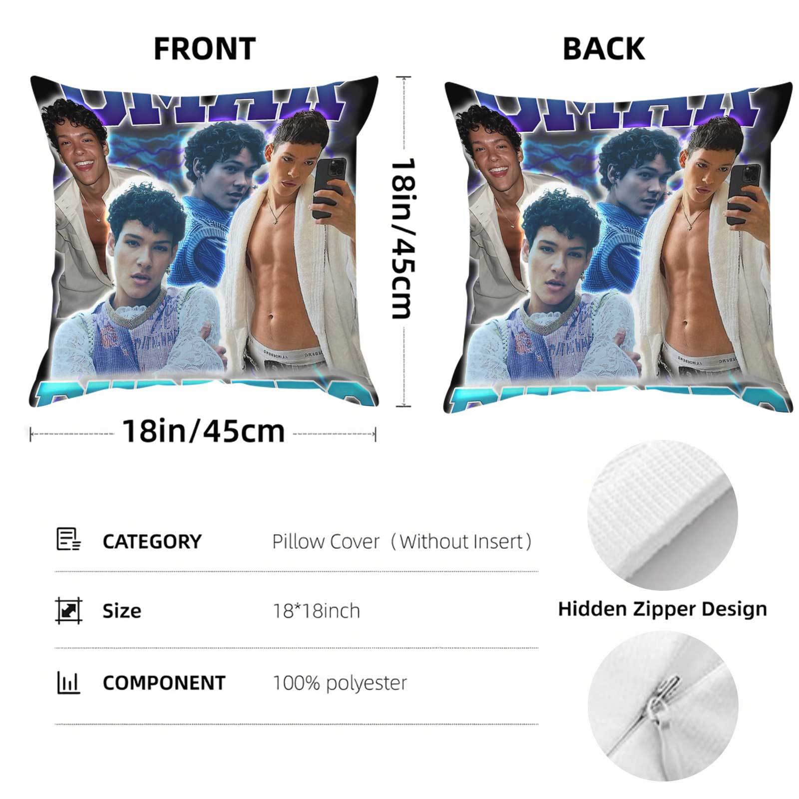 カスタマイズ 1pc オマール・ルドバーグ シンガー Y2K - Throw Pillow のレビューと価格
