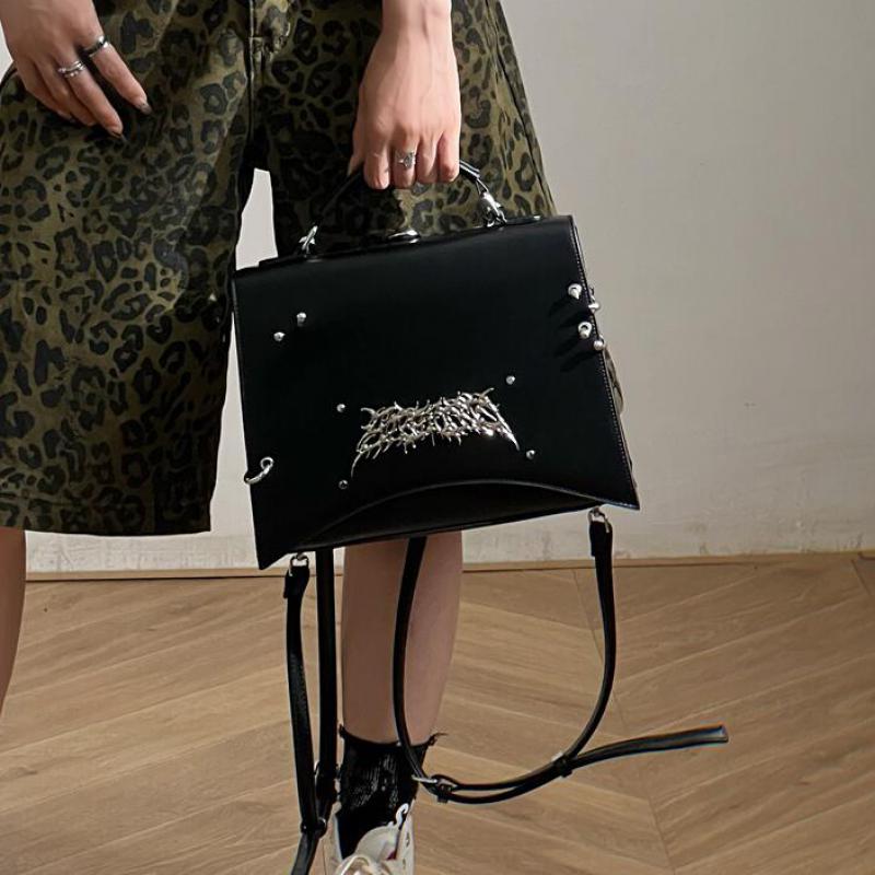 女性のためのパーソナライズされたヒップホップバッグ,リベット - Interior Design High End のレビューと価格