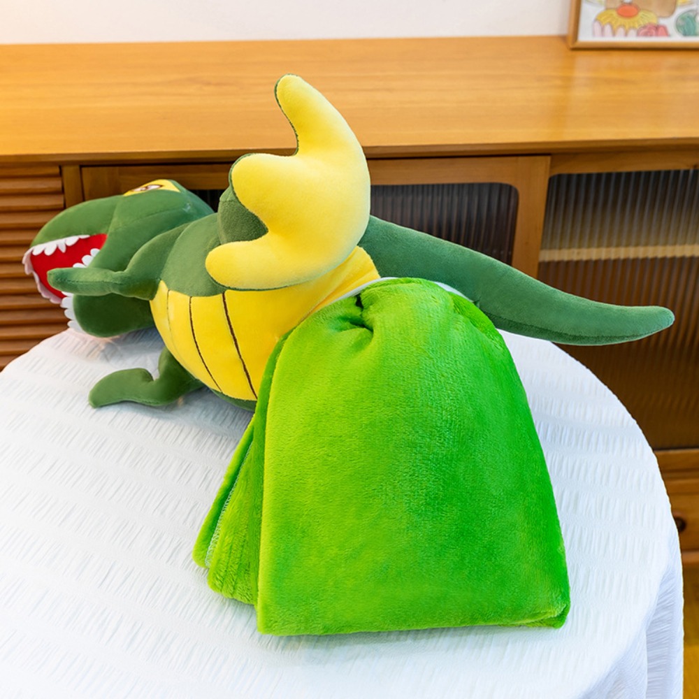 漫画 2-in-1 枕ブランケット オフィス用 ソフト恐竜ぬ - Throw Pillow のレビューと価格