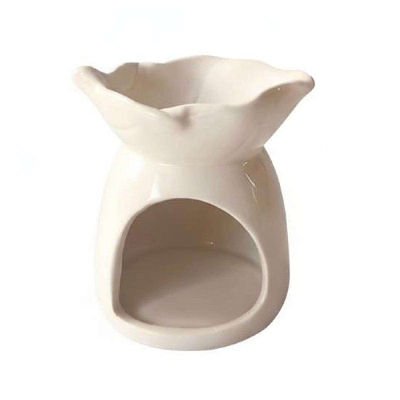 セラミック製アロマキャンドルホルダー、エッセンシャルオイルバ - Candle Holder Decor のレビューと価格