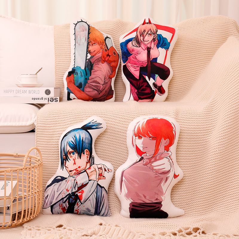 45cmのチェンソーマンの不規則な形状のぬいぐるみクッション - Throw Pillow のレビューと価格