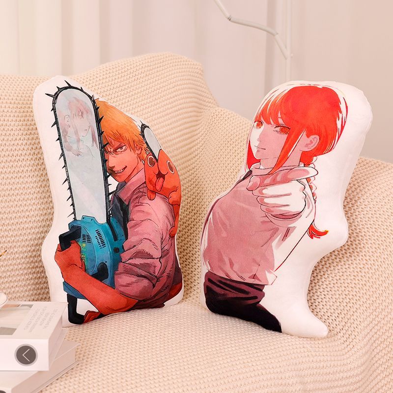 45cmのチェンソーマンの不規則な形状のぬいぐるみクッション - Throw Pillow のレビューと価格