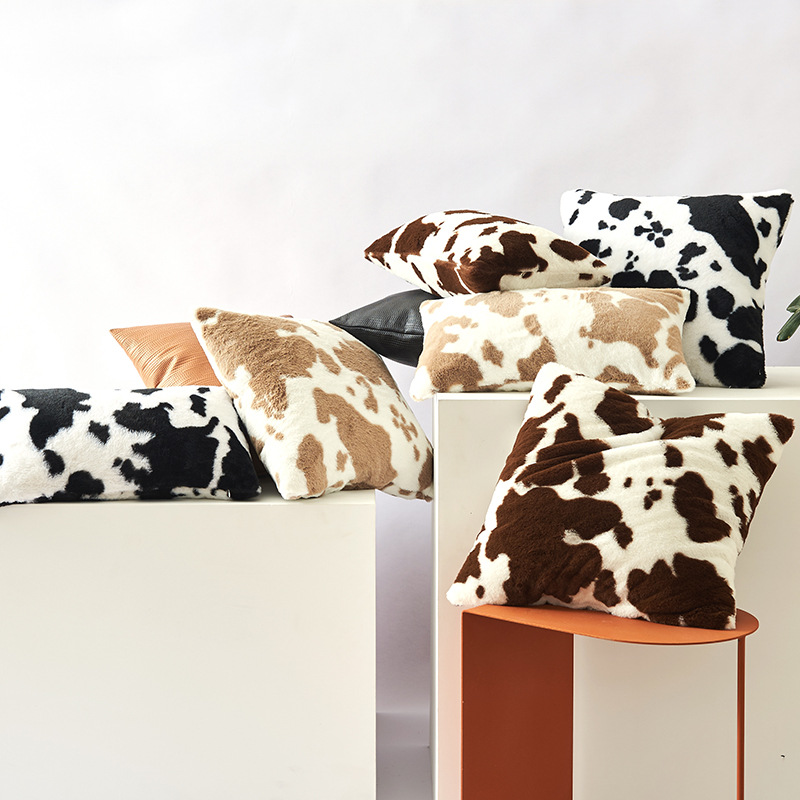 柔らかい素材の装飾用クッションカバー。正方形のクッションケー - Throw Pillow のレビューと価格
