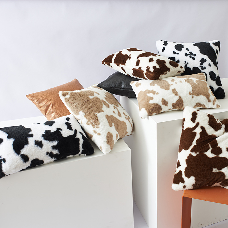 柔らかい素材の装飾用クッションカバー。正方形のクッションケー - Throw Pillow のレビューと価格