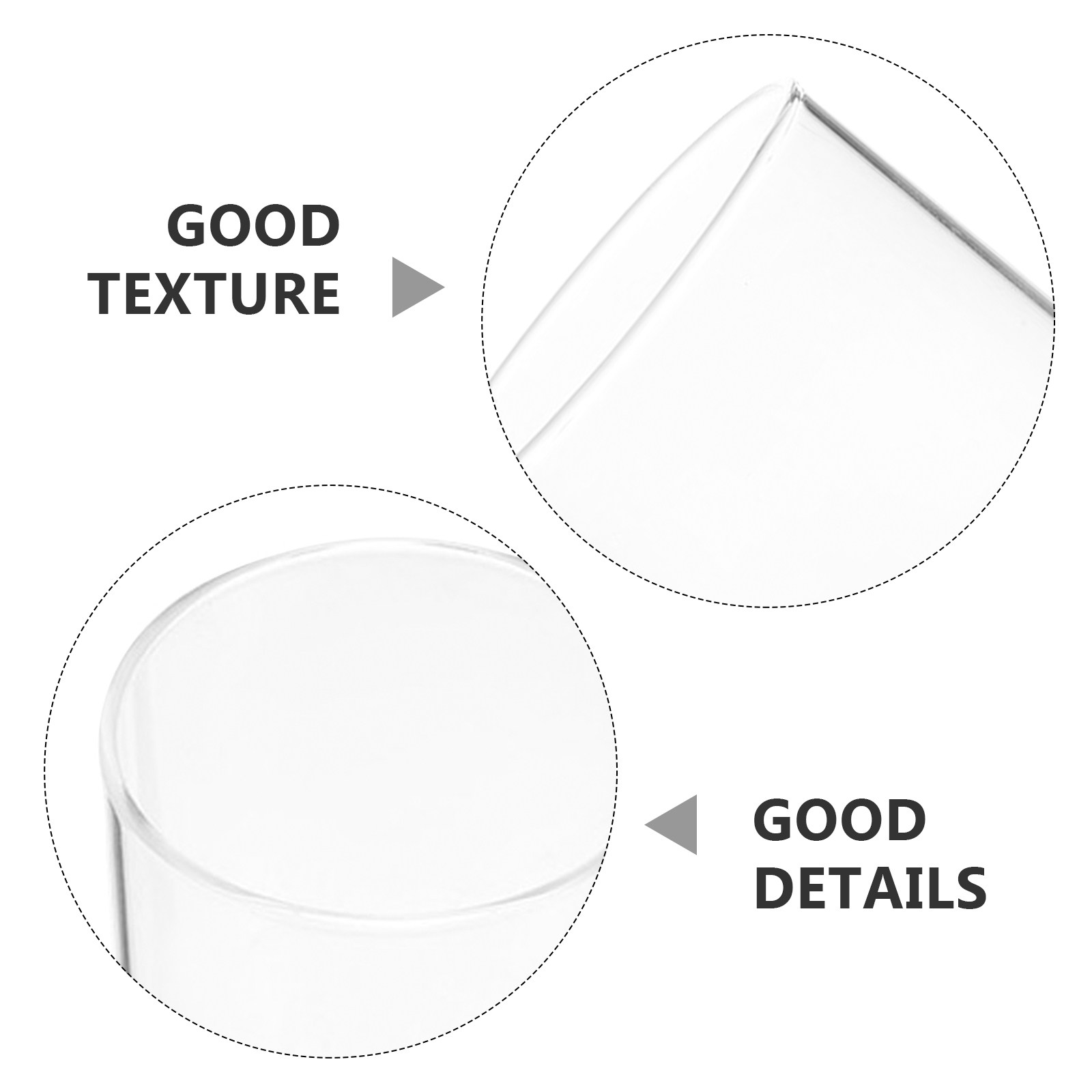 ガラス製キャンドルホルダー、透明な円筒形のシェード、キャンド - Candle Holder Decor のレビューと価格