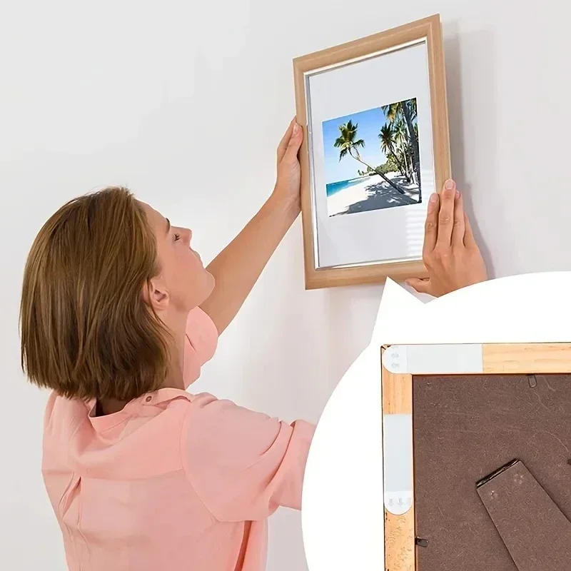 両面テープ、剥離紙付き、貼り付け式、壁掛け用、写真やポスター - Picture Frame のレビューと価格