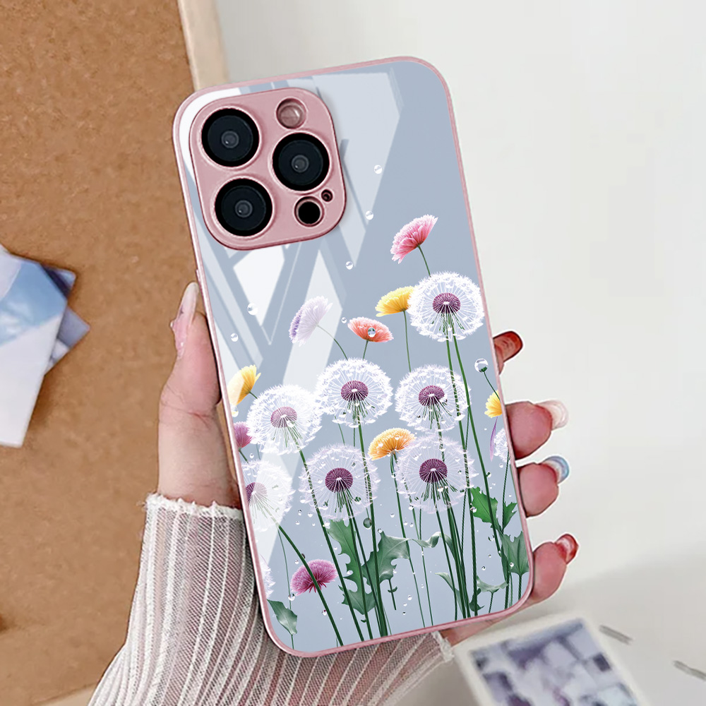 蓮の花柄 iPhoneケース iPhone 16 Proケー - Vase Decor のレビューと価格