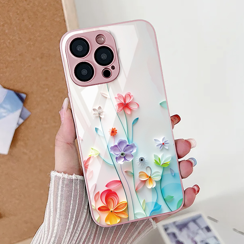 蓮の花柄 iPhoneケース iPhone 16 Proケー - Vase Decor のレビューと価格