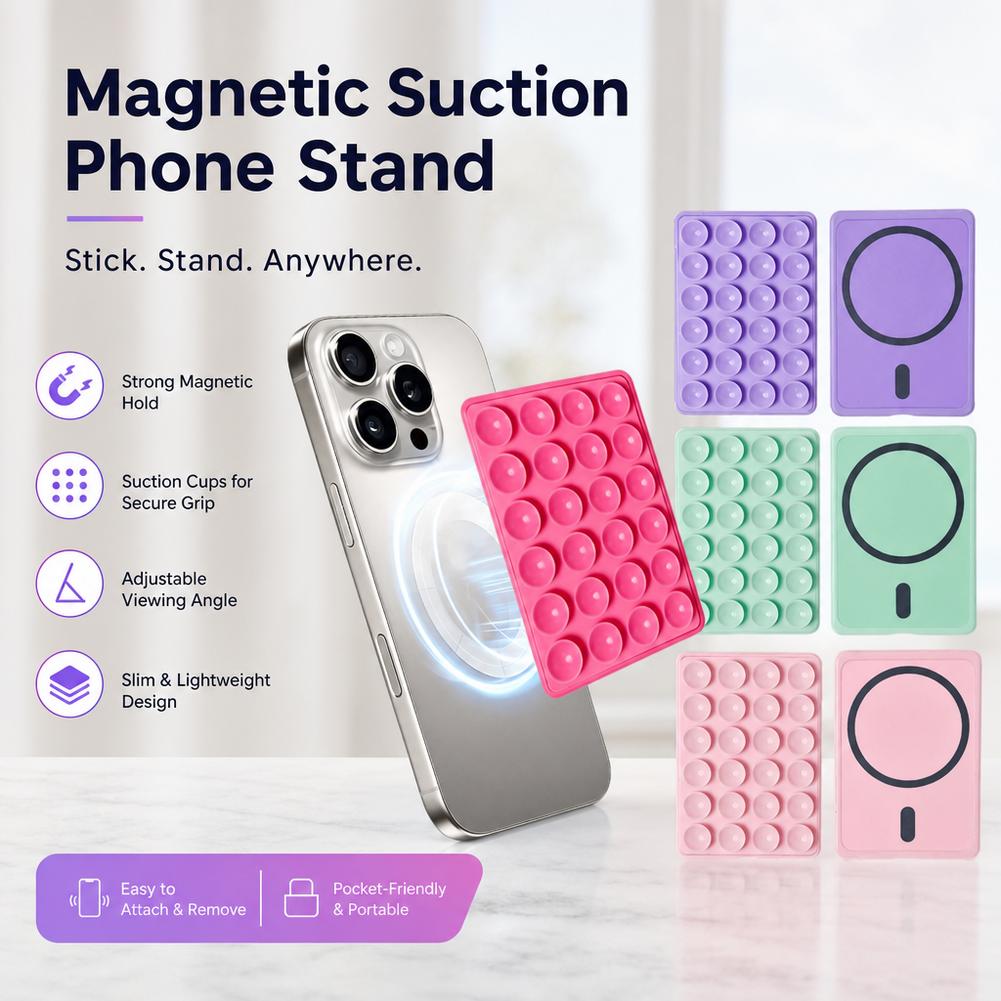 シリコン製、吸盤式スマートフォンホルダー。多機能吸盤マット、 - Wall Sticker のレビューと価格