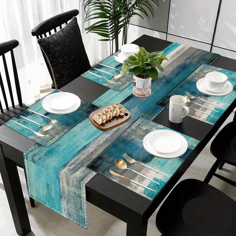 VIKAMA モランディ アブストラクト インク テーブルラ - Table Runner のレビューと価格