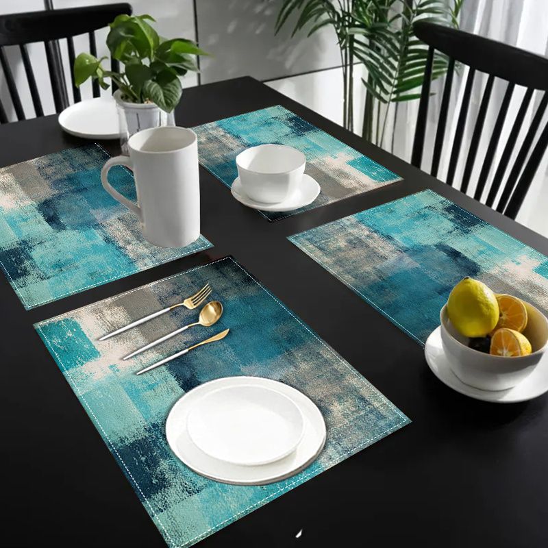 VIKAMA モランディ アブストラクト インク テーブルラ - Table Runner のレビューと価格