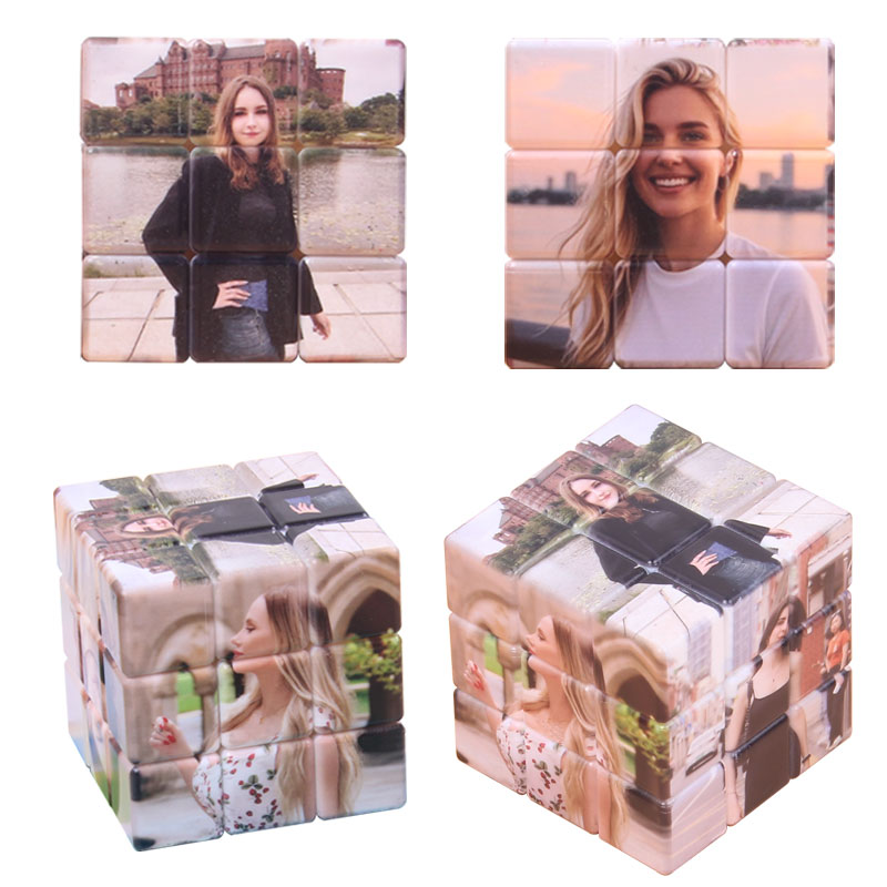 パーソナライズされたマジックキューブ、カスタムフレーム、フォ - Picture Frame のレビューと価格