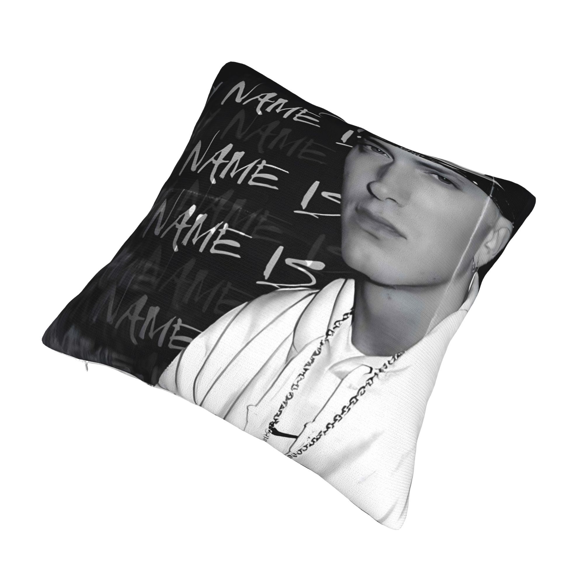 カスタマイズ可能なエミネム両面プリントスローピローカバーセッ - Throw Pillow のレビューと価格