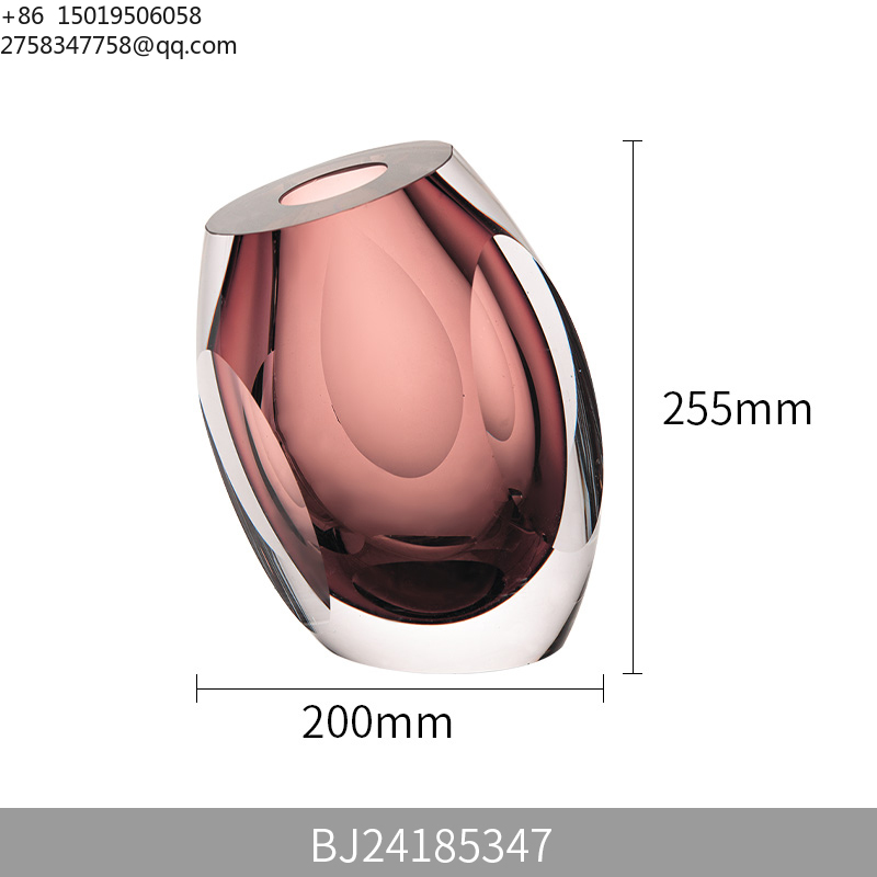 北欧スタイルのクリエイティブなガラス製花瓶、家の装飾用花瓶2 - Vase Decor のレビューと価格