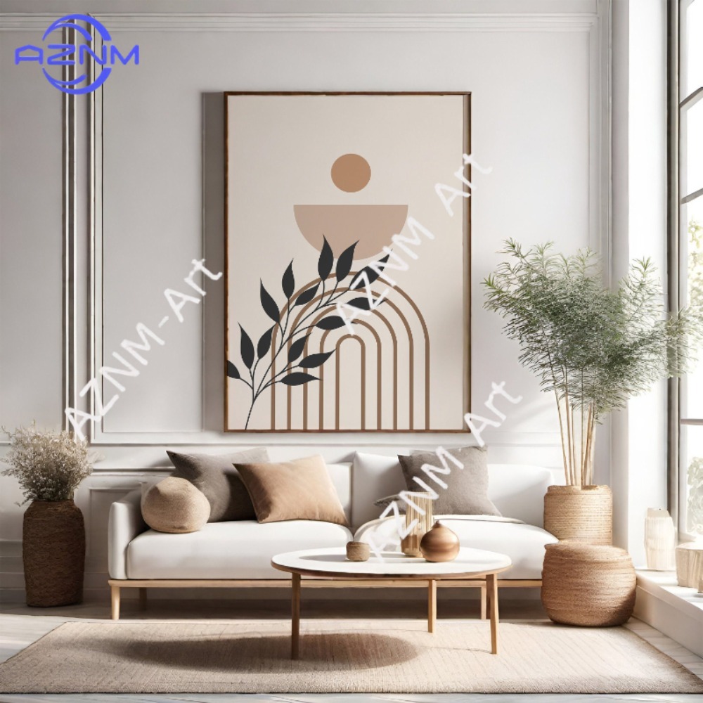 1/2個入り グリーンボタニカルウォールアート2点セット、テ - Abstract Canvas Set のレビューと価格